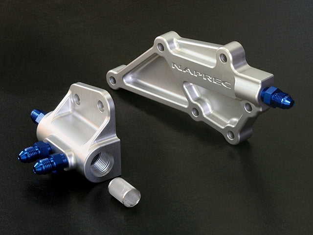NAPREC SR20VE VVL hydraulic solenoid valve relocation kit VVL Adapter NAPREC   