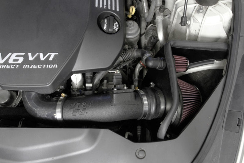 K&amp;N 13-15 Cadillac ATS V6-3.6L F/I Aircharger Performance Intake Cold Air Intakes K&N Engineering   