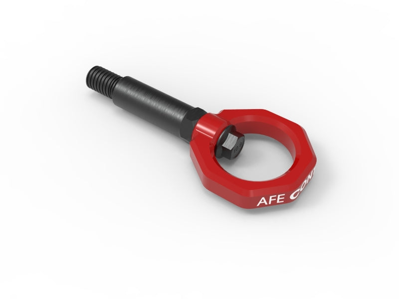 aFe Control Front Tow Hook Red 20-21 Toyota GR Supra (A90) Other Body Components aFe   