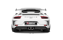 Load image into Gallery viewer, Akrapovic 2018 Porsche 911 GT3 (991.2) Slip-On Race Line (Titanium) w/Titanium Tail Pipe Set Muffler Akrapovic   
