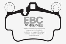 Load image into Gallery viewer, EBC 07-08 Porsche 911 (997) (Cast Iron Rotor only) 3.6 Carrera 2 Bluestuff Front Brake Pads Brake Pads - Racing EBC   