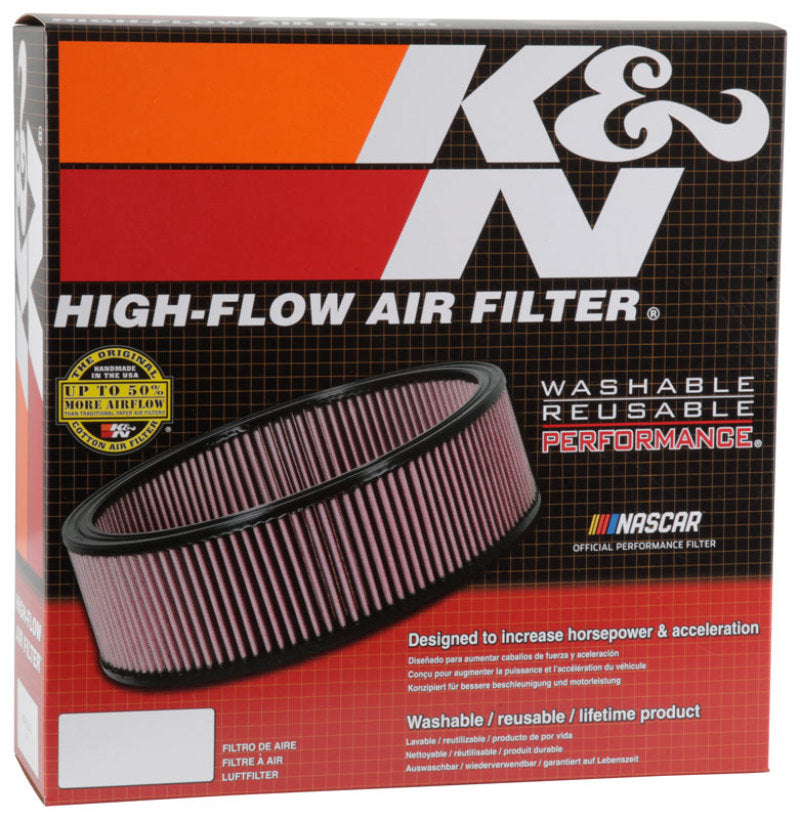 K&N Replacement Air Filter FORD CARS AND TRUCKS 1968-87 Air Filters - Drop In K&N Engineering   