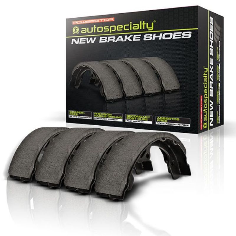 Power Stop 02-06 Chevrolet Avalanche 2500 Rear Autospecialty Parking Brake Shoes Brake Shoes PowerStop   