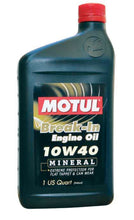 Load image into Gallery viewer, Motul 1QT Classic BREAK-IN OIL 10W40 (Part# mot2810QTA) Motor Oils Motul   