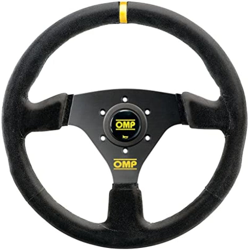 OMP Targa Steering Wheel Black/Black Steering Wheels OMP   