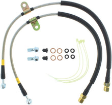 Load image into Gallery viewer, StopTech Stainless Steel Front Brake Lines 12-14 Ford Raptor Brake Line Kits Stoptech   