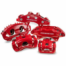 Load image into Gallery viewer, Power Stop 94-98 Ford Mustang Front Red Calipers w/Brackets - Pair Brake Calipers - Perf PowerStop   