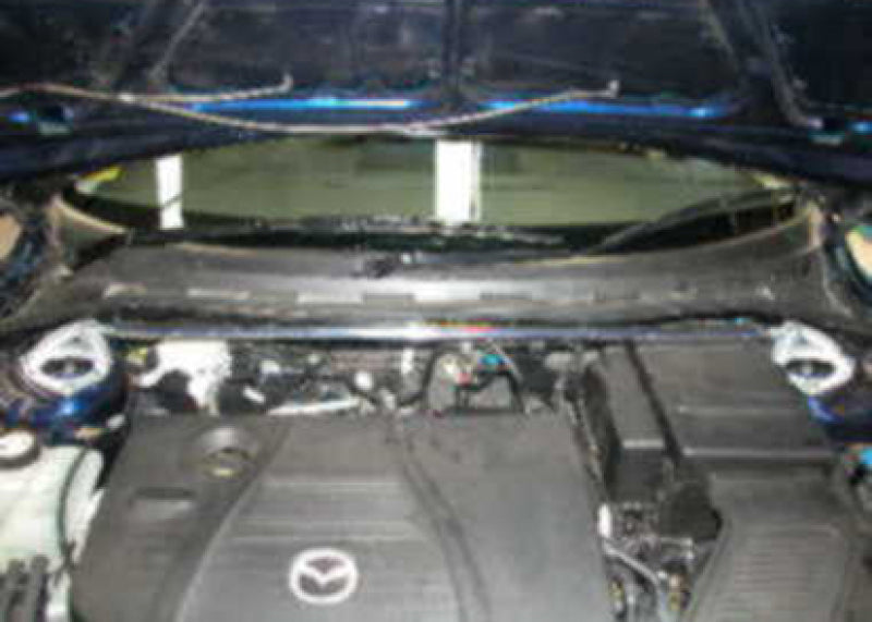 Whiteline 04-09 Mazda 3 BK Front Adjustable Strut Tower Brace Strut Bars Whiteline   