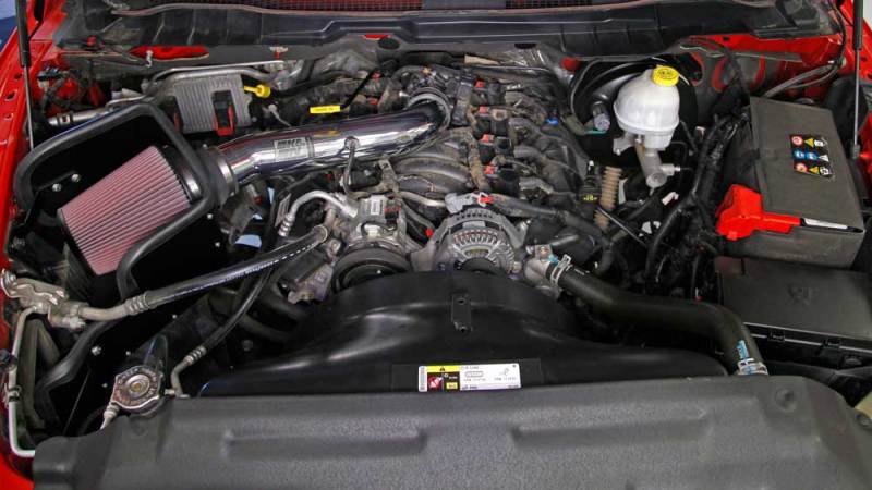 K&N 2013 Dodge Ram 1500 V8-4.7L High Flow Performance Air Intake Kit Cold Air Intakes K&N Engineering   