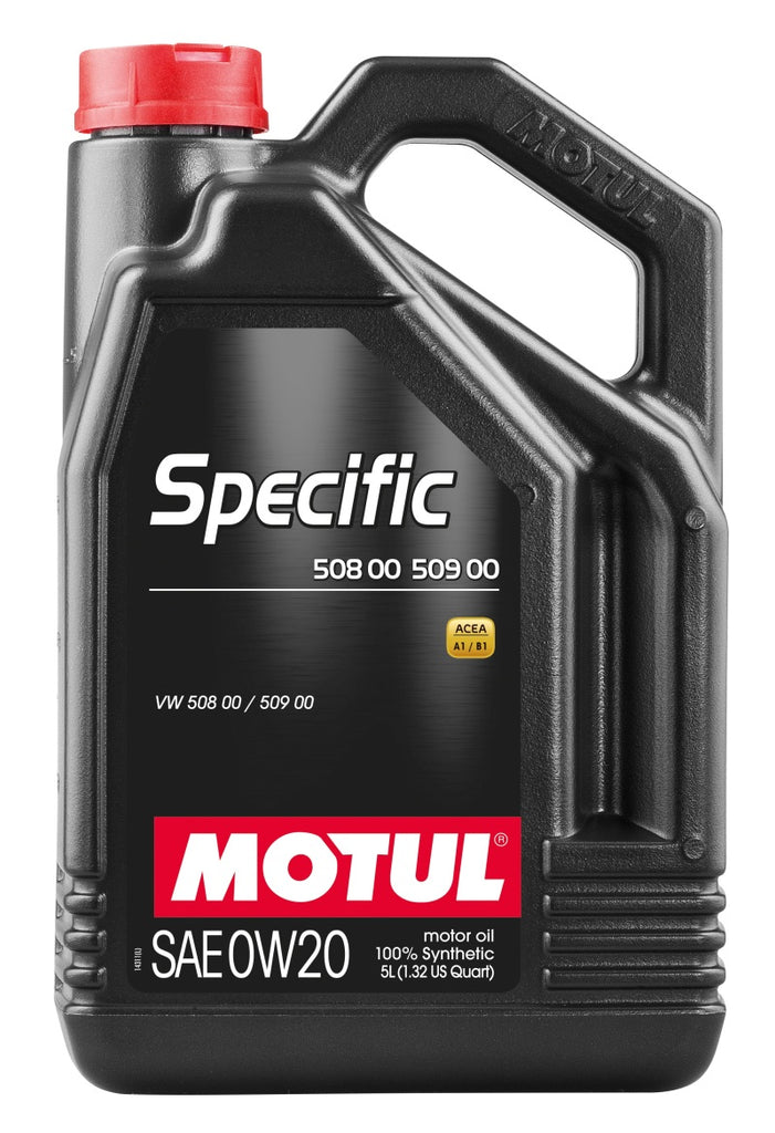 Motul 5L Specific 508 0W20 Oil - Acea A1/B1 / VW 508.00/509.00 / Porsche C20 Motor Oils Motul   