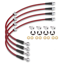 Load image into Gallery viewer, Power Stop 99-04 Ford Mustang Front SS Braided Brake Hose Kit Brake Line Kits PowerStop   