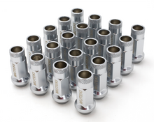 Load image into Gallery viewer, Wheel Mate 12x1.25 48mm Muteki SR48 Satin Silver Open End Lug Nuts Lug Nuts Wheel Mate   