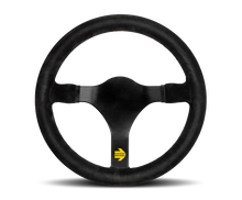 Load image into Gallery viewer, Momo MOD31 Steering Wheel 320 mm -  Black Suede/Black Spokes Steering Wheels MOMO   