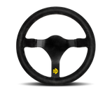Momo MOD31 Steering Wheel 320 mm -  Black Suede/Black Spokes