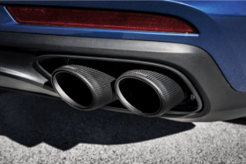 Akrapovic 17-18 Porsche Panamera Turbo Tail Pipe Set (Carbon) Tips Akrapovic   