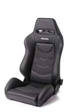 Load image into Gallery viewer, Recaro Speed V Passenger Seat - Black Leather/Cloud Grey Suede Accent Reclineable Seats Recaro   