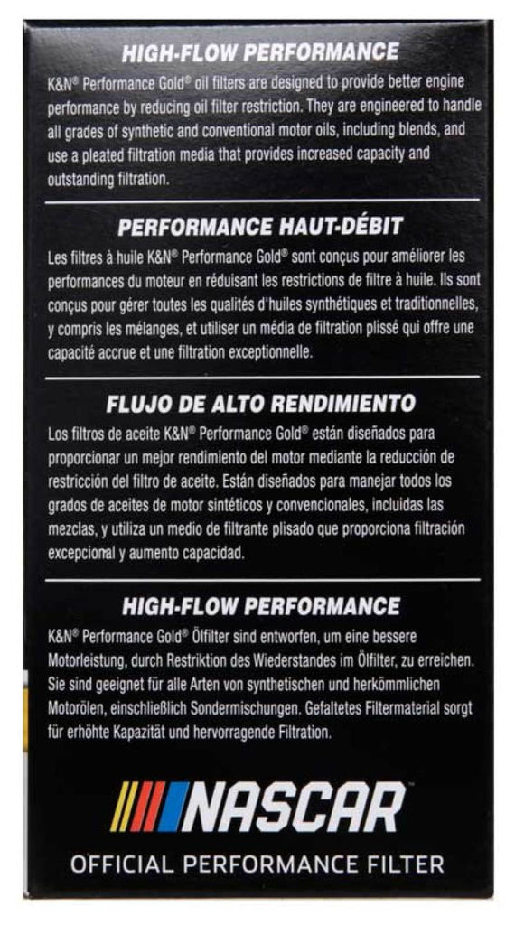 K&N 2018 Audi RS3 2.5L Cartridge Oil Filter Oil Filters K&N Engineering   