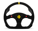 Momo MOD30 Buttons Steering Wheel 320 mm -  Black Suede/Black Spokes/1 Stripe