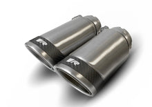 Load image into Gallery viewer, Remus Stainless Steel 84mm Angled w/Carbon Ring Tail Pipe Set (Pair) Tail Pipes Remus   