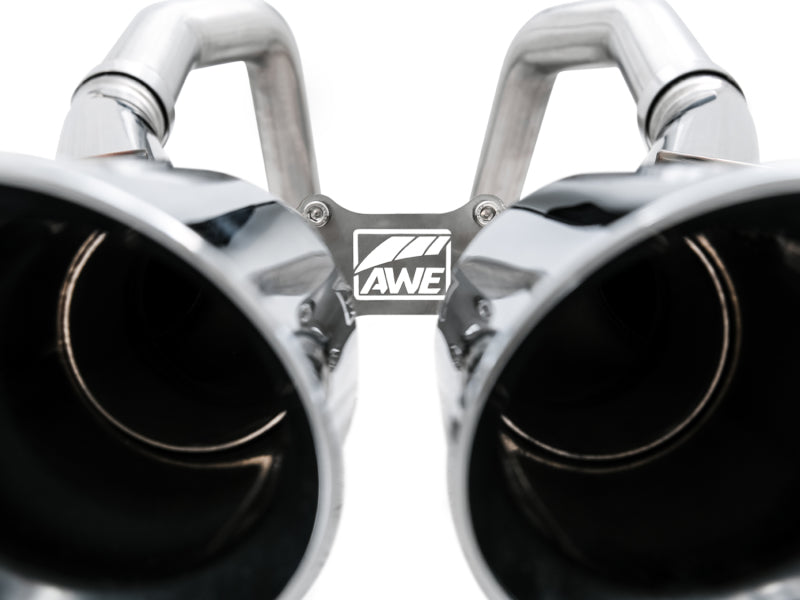 AWE Tuning 14-19 Chevy Corvette C7 Z06/ZR1 (w/o AFM) Track Edition Axle-Back Exhaust w/Chrome Tips Axle Back AWE Tuning   