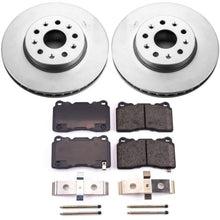 Load image into Gallery viewer, Power Stop 14-18 Cadillac CTS Front Z17 Evolution Geomet Coated Brake Kit Brake Kits - Performance Blank PowerStop   