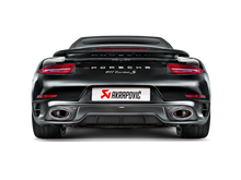 Load image into Gallery viewer, Akrapovic 14-15 Porsche 911 Turbo/Turbo S (991) Slip-On Line (Titanium) w/ Carbon Titanium Tips Muffler Akrapovic   