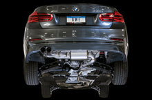 Load image into Gallery viewer, AWE Tuning BMW F3X N20/N26 328i/428i Touring Edition Exhaust Quad Outlet - 80mm Chrome Silver Tips Axle Back AWE Tuning   