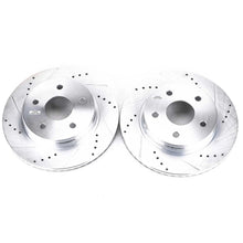 Load image into Gallery viewer, Power Stop 07-09 Chrysler Aspen Front Evolution Drilled &amp; Slotted Rotors - Pair Brake Rotors - Slot &amp; Drilled PowerStop   