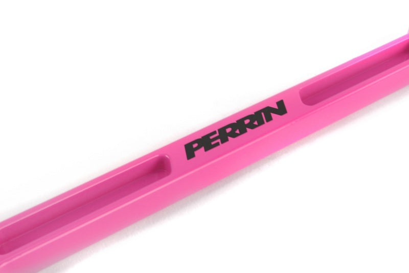 Perrin WRX/STI/BRZ/FR-S Battery Tie Down - Hyper Pink Battery Tiedowns Perrin Performance   