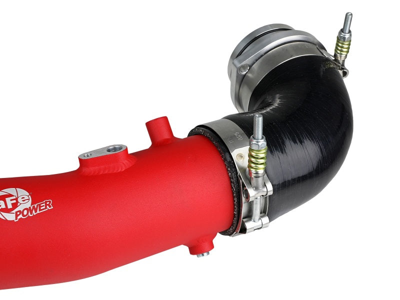 aFe 2020 Toyota Supra 3.0L 3in Red Intercooler Tube - Hot Intercoolers aFe   