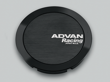 Load image into Gallery viewer, Advan Full Flat 63mm Centercap - Black Wheel Center Caps Advan   