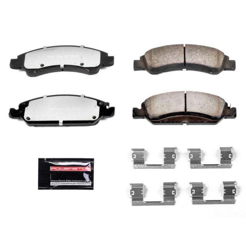 Power Stop 08-19 Cadillac Escalade Front Z36 Truck & Tow Brake Pads w/Hardware Brake Pads - Performance PowerStop   