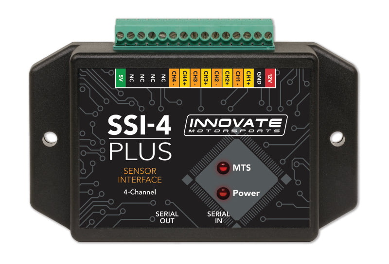 Innovate SSI-4 Plus (4 Channel Simple Sensor Interface) Performance Monitors Innovate Motorsports   