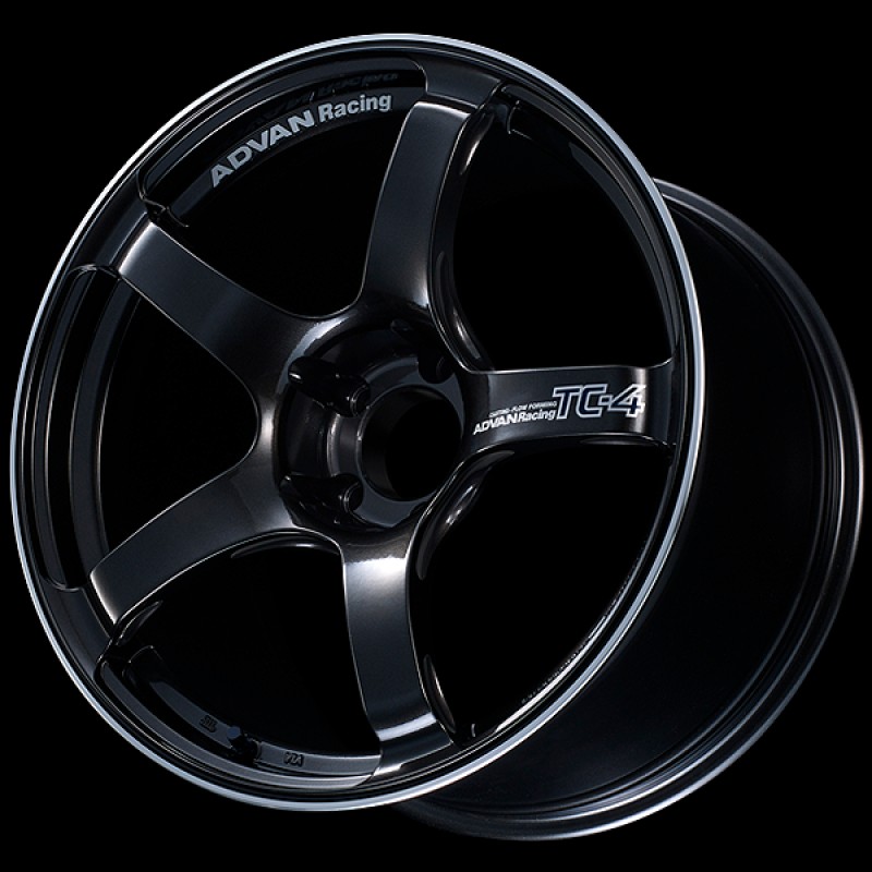 Advan TC4 18x9.5 +38 5-120 Racing Black Gunmetallic Wheel *Min Order Qty of 20* Wheels - Cast Advan   