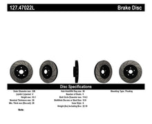 Load image into Gallery viewer, StopTech 05-10 Subaru Impreza WRX/STi Slotted &amp; Drilled Left Front Rotor Brake Rotors - Slot &amp; Drilled Stoptech   