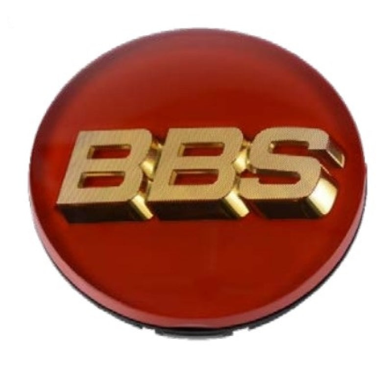 BBS Center Cap 56mm Red/Gold (56.24.012) Wheel Center Caps BBS   