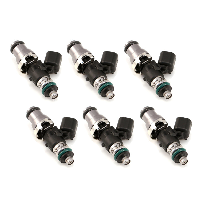 Injector Dynamics 1700cc Injectors - 48mm Length - 14mm Top - 14mm Lower O-Ring (Set of 6) Fuel Injector Sets - 6Cyl Injector Dynamics   