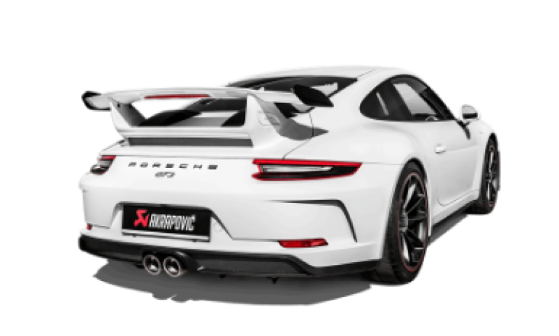 Akrapovic 2018 Porsche 911 GT3 (991.2) Slip-On Race Line (Titanium) w/o Tail Pipe Set Muffler Akrapovic   