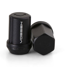 Load image into Gallery viewer, Vossen 35mm Lock Nut - 12x1.5 - 19mm Hex - Cone Seat - Black (Set of 4) Lug Nuts Vossen   