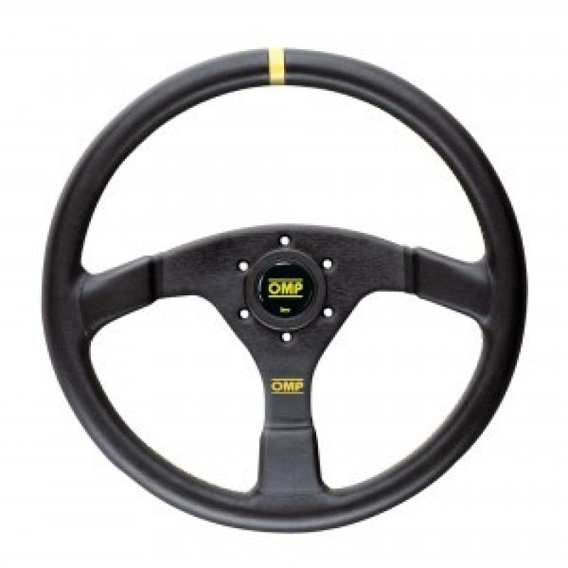 OMP Velocita Flat Steering Wheel 350mm - - Small Suede (Black) Steering Wheels OMP   