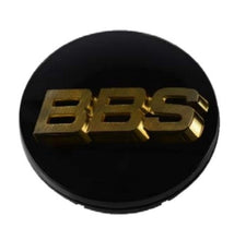 Load image into Gallery viewer, BBS Center Cap 56mm Black/Gold (56.24.012) Wheel Center Caps BBS   
