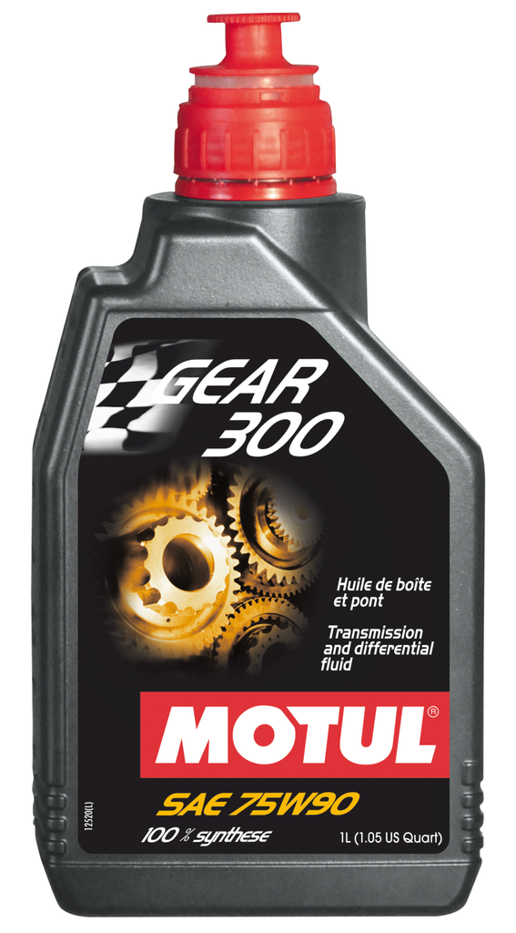 Motul 1L Transmission GEAR 300 75W90 - Synthetic Ester Gear Oils Motul   