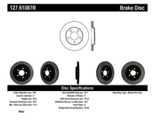 Load image into Gallery viewer, StopTech 05-10 Ford Mustang Slotted &amp; Drilled Right Rear Rotor Brake Rotors - Slot &amp; Drilled Stoptech   