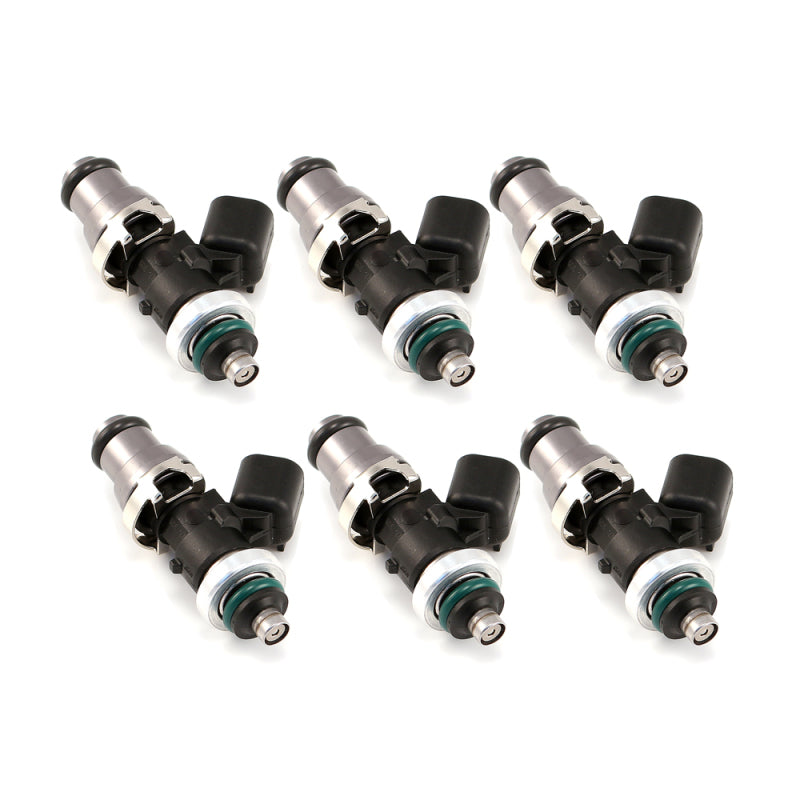 Injector Dynamics 1700cc Injectors-48mm Length-14mm Top - 14mm Low O-Ring (R35 Low Spacer)(Set of 6) Fuel Injector Sets - 6Cyl Injector Dynamics   