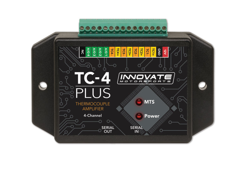 Innovate TC-4 PLUS (4 Channel Thermocouple for MTS) Performance Monitors Innovate Motorsports   