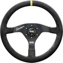 Load image into Gallery viewer, OMP Velocita Superleggero Suede Leather 350mm Diameter Steering Wheel Black Steering Wheels OMP   