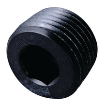 Load image into Gallery viewer, Fragola 1/2 NPT Pipe Plug- Internal Black Fittings Fragola   