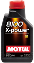 Load image into Gallery viewer, Motul 1L Synthetic Engine Oil 8100 10W60 X-Power - ACEA A3/B4 Motor Oils Motul   