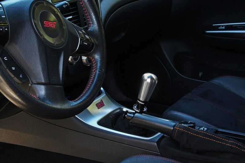 Perrin BRZ/FR-S/86 Brushed Tapered 1.8in Stainless Steel Shift Knob Shift Knobs Perrin Performance   