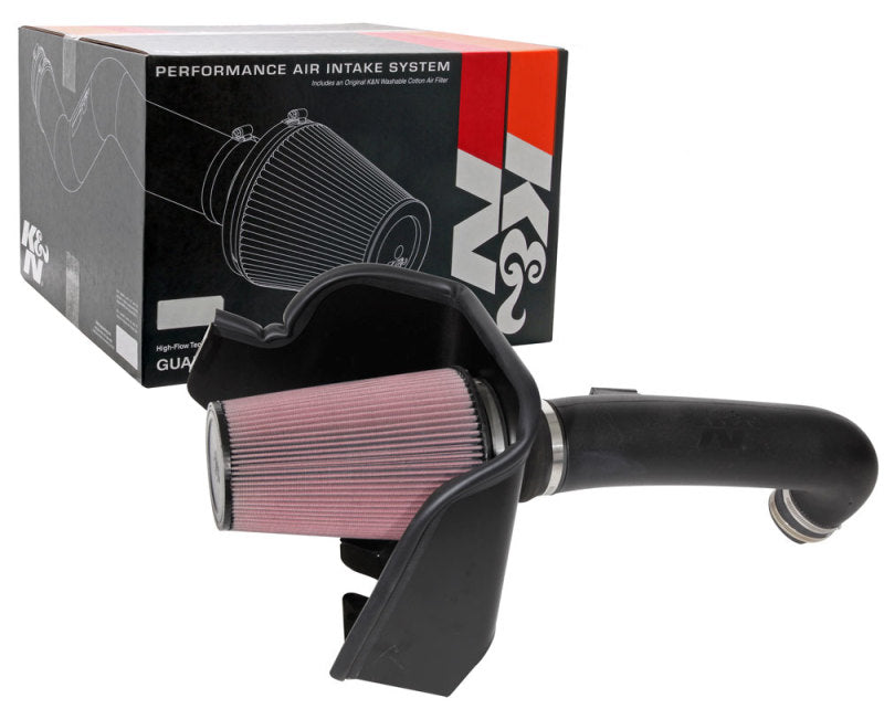 K&N 63 Series AirCharger Performance Intake 2020 Ford F250 Super Duty 7.3L V8 Cold Air Intakes K&N Engineering   
